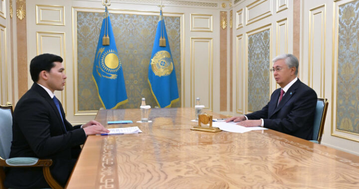 МЕМЛЕКЕТ БАСШЫСЫ ТУРИЗМ ЖӘНЕ СПОРТ МИНИСТРІН ҚАБЫЛДАДЫ