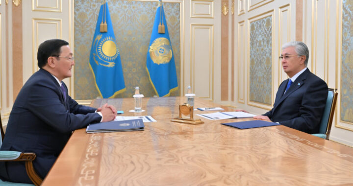 ПРЕЗИДЕНТ ПРИНЯЛ ГЕНЕРАЛЬНОГО ПРОКУРОРА БЕРИКА АСЫЛОВА