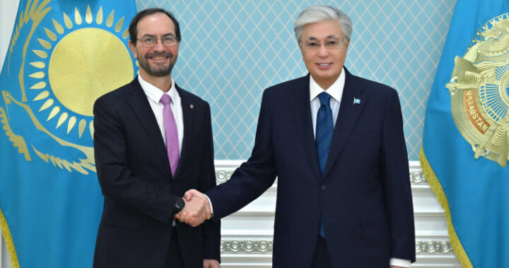 КАСЫМ-ЖОМАРТ ТОКАЕВ ПРИНЯЛ ГЕНЕРАЛЬНОГО СЕКРЕТАРЯ МЕЖДУНАРОДНОЙ ОРГАНИЗАЦИИ ПО СТАНДАРТИЗАЦИИ