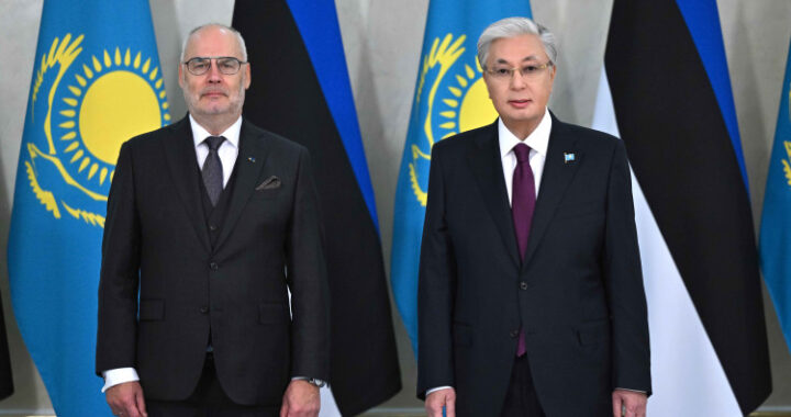 ҚАЗАҚСТАН МЕН ЭСТОНИЯ ПРЕЗИДЕНТТЕРІ КЕЛІССӨЗ ЖҮРГІЗДІ