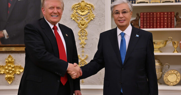 КАСЫМ-ЖОМАРТ ТОКАЕВ ПРОВЕЛ ПЕРЕГОВОРЫ С ПРЕЗИДЕНТОМ США ДОНАЛЬДОМ ТРАМПОМ