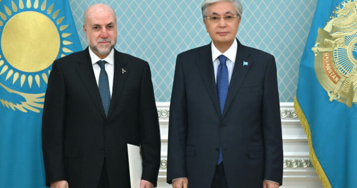 КАСЫМ-ЖОМАРТ ТОКАЕВ ПРИНЯЛ ВЕРХОВНОГО СУДЬЮ ГОСУДАРСТВА ПАЛЕСТИНА