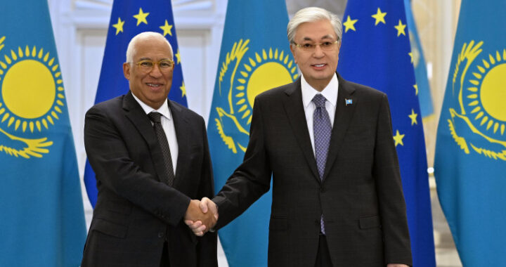 МЕМЛЕКЕТ БАСШЫСЫ ЕУРОПАЛЫҚ КЕҢЕС ПРЕЗИДЕНТІ АНТОНИУ КОШТАМЕН КЕЛІССӨЗ ЖҮРГІЗДІ