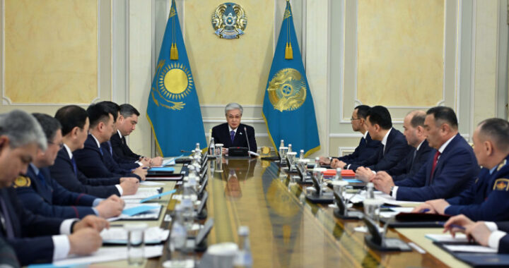 МЕМЛЕКЕТ БАСШЫСЫ ҚАУІПСІЗДІК КЕҢЕСІНІҢ ОТЫРЫСЫН ӨТКІЗДІ