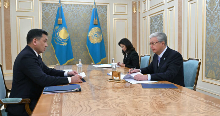 ПРЕЗИДЕНТ «ҚАЗАҚСТАН ТЕМІР ЖОЛЫ» КОМПАНИЯСЫНЫҢ БАСШЫСЫН ҚАБЫЛДАДЫ