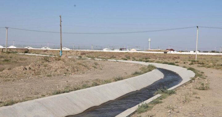 В ЖАМБЫЛСКОЙ ОБЛАСТИ ОТРЕМОНТИРУЮТ 76 ОРОСИТЕЛЬНЫХ КАНАЛОВ