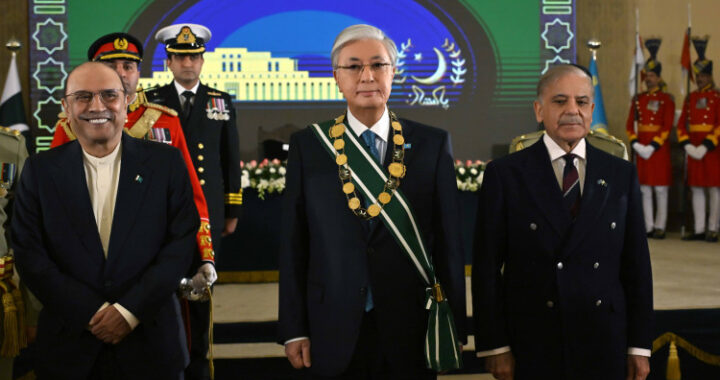 КАСЫМ-ЖОМАРТ ТОКАЕВ НАГРАЖДЁН ВЫСШЕЙ ГОСУДАРСТВЕННОЙ НАГРАДОЙ ПАКИСТАНА