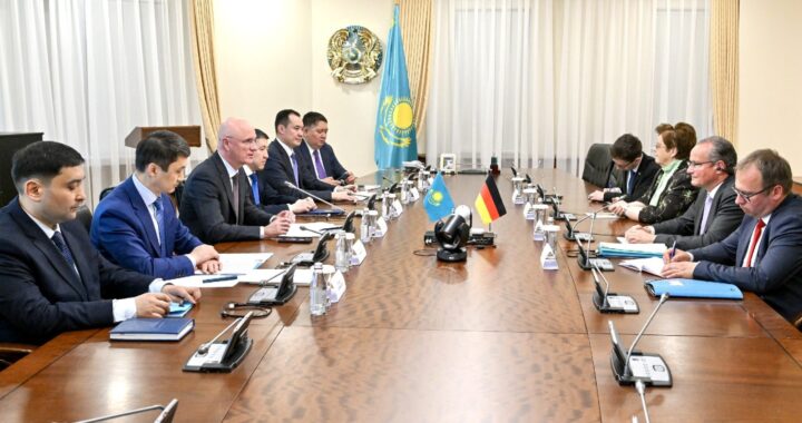 РОМАН СКЛЯР ГЕРМАНИЯ СЫРТҚЫ ІСТЕР МИНИСТРЛІГІНІҢ ӨКІЛІН ҚАБЫЛДАДЫ