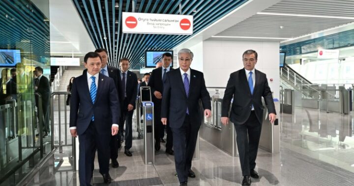 ГЛАВА ГОСУДАРСТВА ПРИНЯЛ УЧАСТИЕ В ЦЕРЕМОНИИ ЗАПУСКА СИСТЕМЫ ASTANA LRT