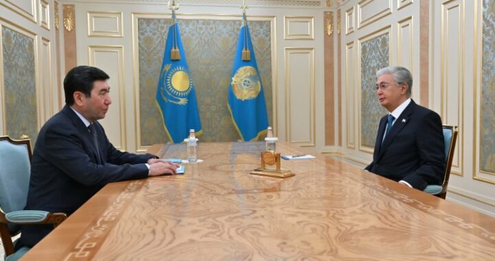 МЕМЛЕКЕТ БАСШЫСЫ МӘЖІЛІС ТӨРАҒАСЫ ЕРЛАН ҚОШАНОВТЫ ҚАБЫЛДАДЫ