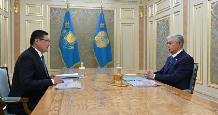 ПРЕЗИДЕНТ АБАЙ ОБЛЫСЫНЫҢ ӘКІМІ БЕРІК УӘЛИДІ ҚАБЫЛДАДЫ