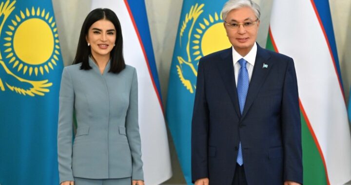 ТОҚАЕВ ӨЗБЕКСТАН ПРЕЗИДЕНТІ ӘКІМШІЛІГІНІҢ БАСШЫСЫ САИДА МИРЗИЁЕВАНЫ ҚАБЫЛДАДЫ