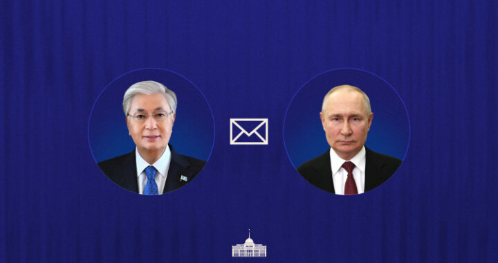 МЕМЛЕКЕТ БАШШЫСЫ РЕСЕЙ ПРЕЗИДЕНТІ ВЛАДИМИР ПУТИНГЕ ҚҰТТЫҚТАУ ЖЕДЕЛХАТЫН ЖОЛДАДЫ