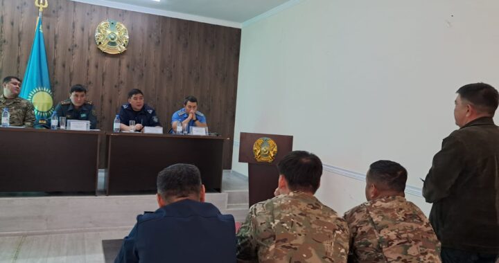 №59 МЕКЕМЕСІНДЕ СОТТАЛҒАНДАРДЫ ЕҢБЕКПЕН ҚАМТУ МӘСЕЛЕЛЕРІ ТАЛҚЫЛАНДЫ