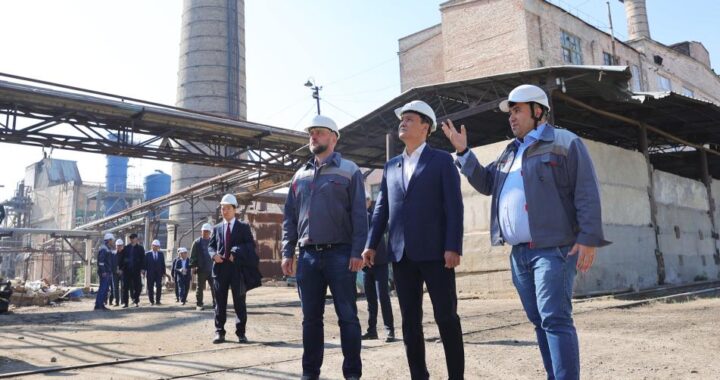 МОДЕРНИЗАЦИЯ САХАРНОГО ЗАВОДА «ТАРАЗ» ЗАВЕРШЕНА НА 95 ПРОЦЕНТОВ